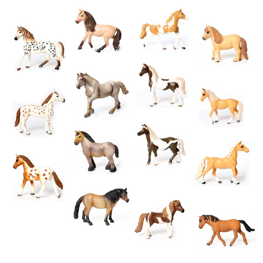 Kids Toys Horse - Figuras De Cavalo, Animais De Fazenda,
