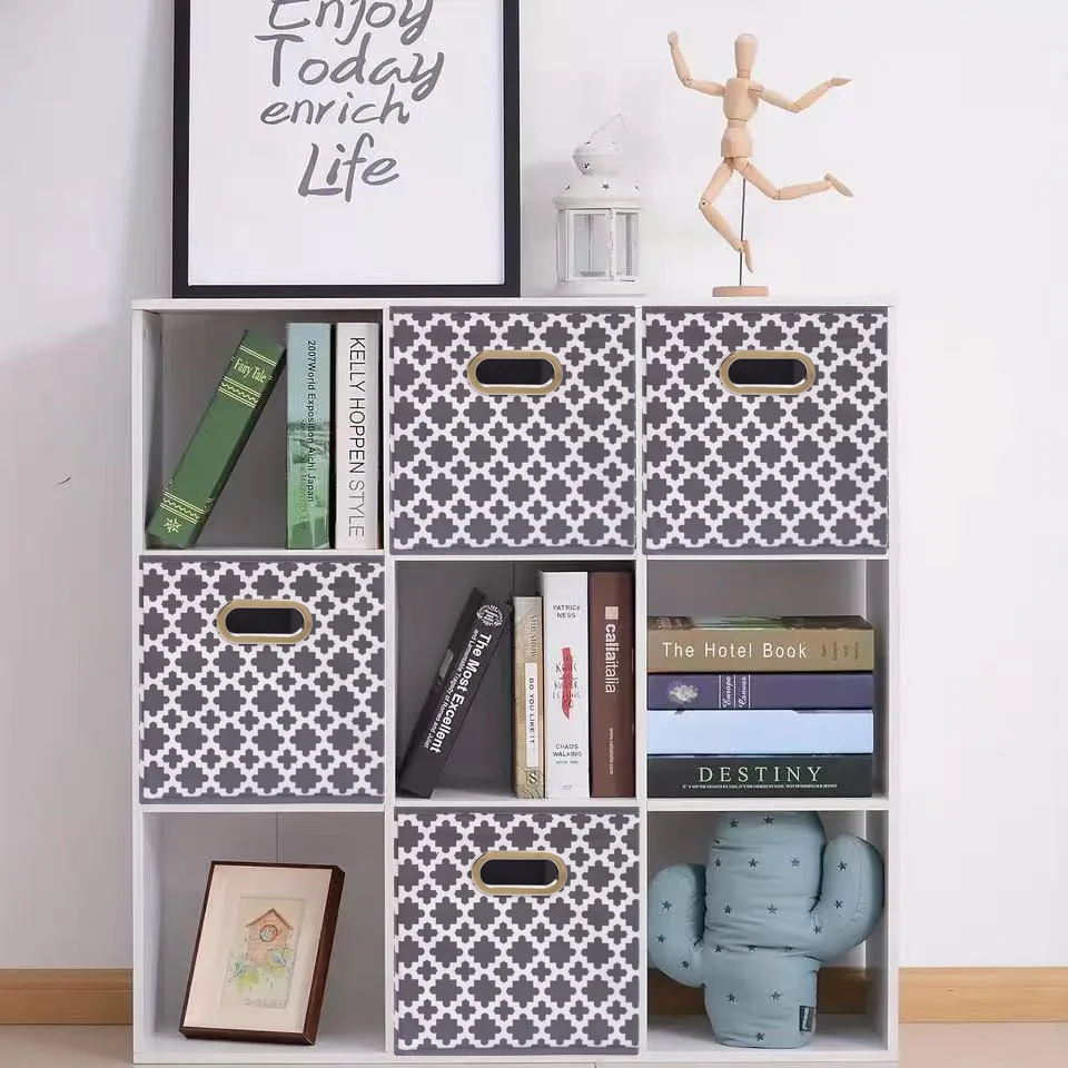 Kids Toys Drawers - Cubos de Armazenamento Dobráveis Multifuncionais para