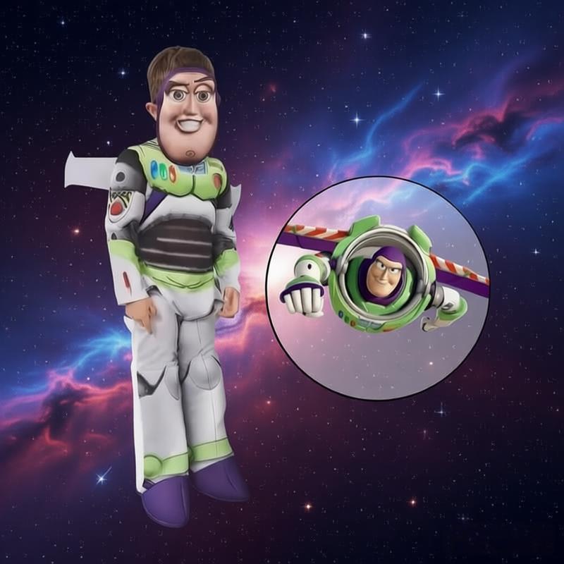 Kids Toys Set - Fantasia Buzz Lightyear para Crianças, Fantasia