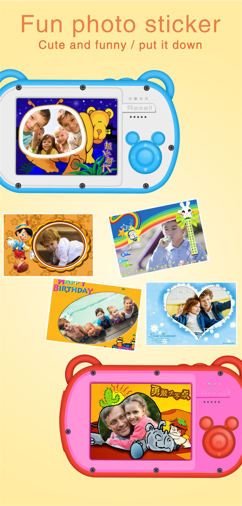 Kids Toys Cartoon Images - 1080p à prova de água dos
