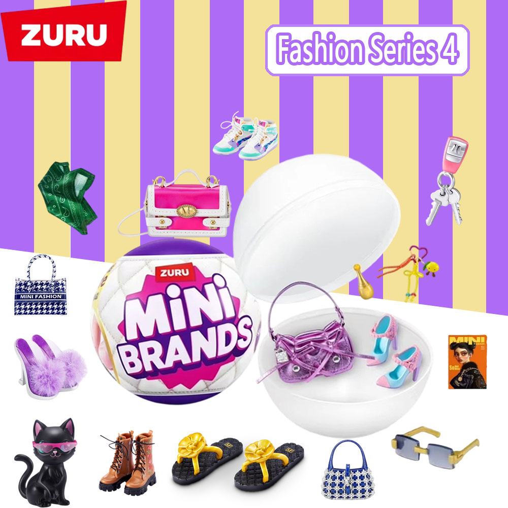 Kids Toys Brand - ZURU Mini Brands Fashion Série 4