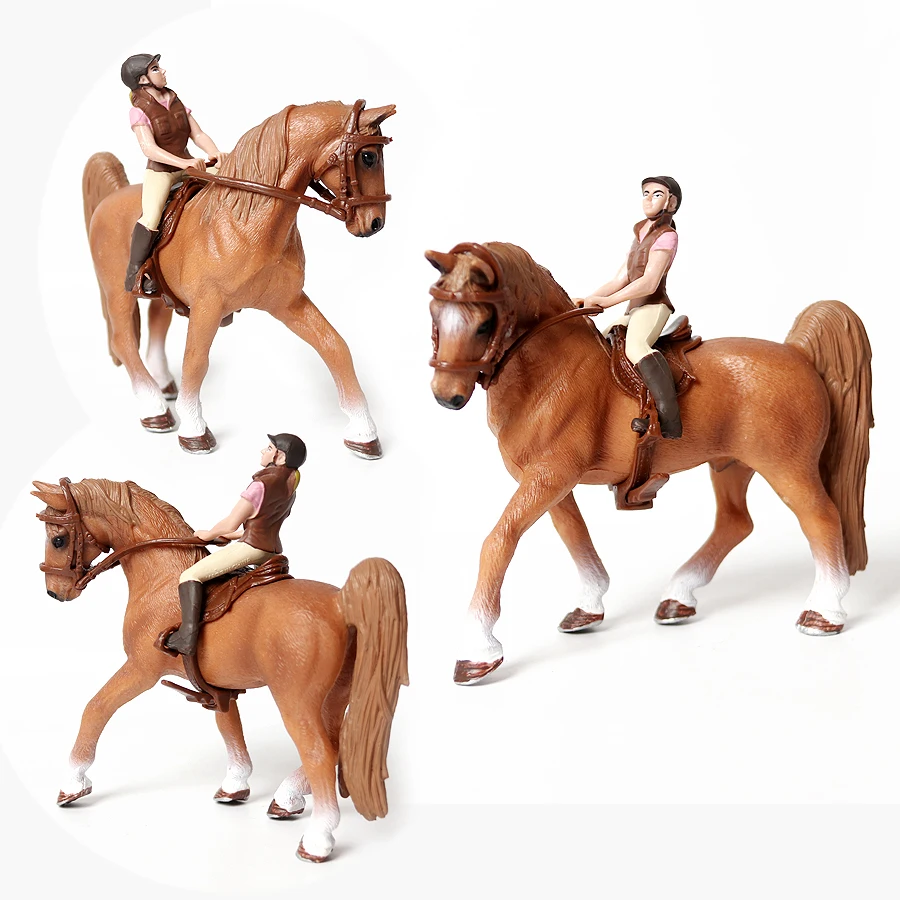 Kids Toys Horse - Conjunto de brinquedos de cavalos e