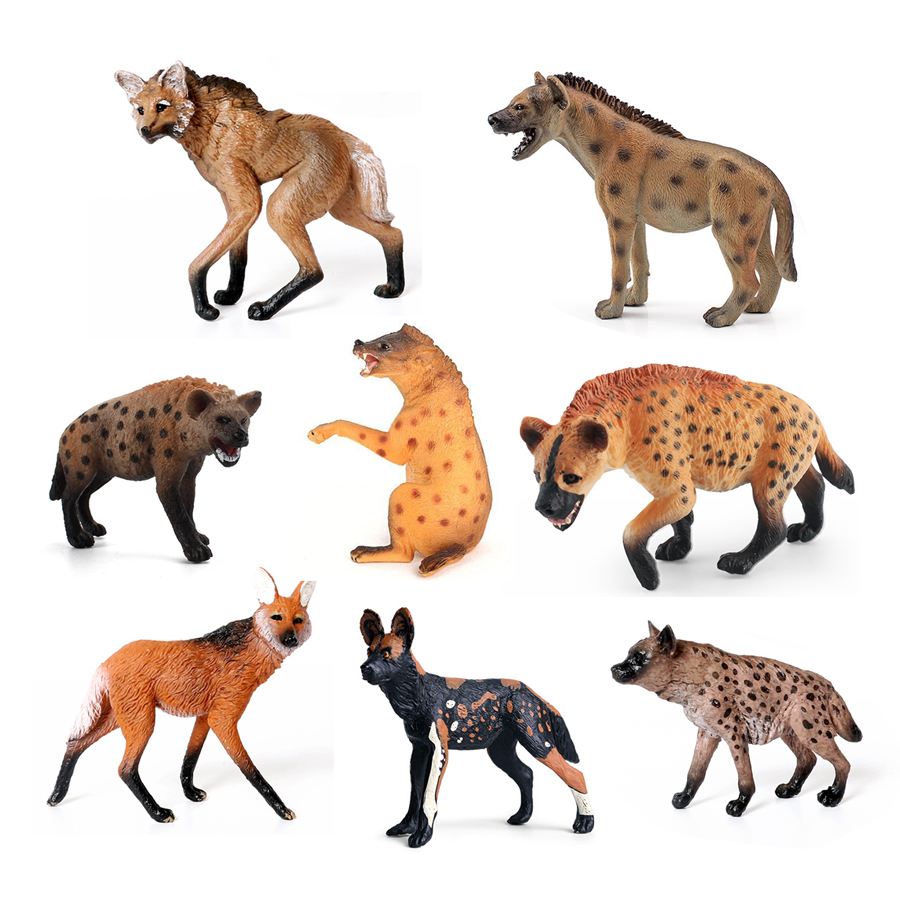 Kids Toys Dog - Heia de vida selvagem de plástico