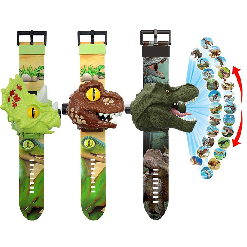 Kids Toys Cartoon Images - 24 projeção imagânica crianças relógios dinossauro