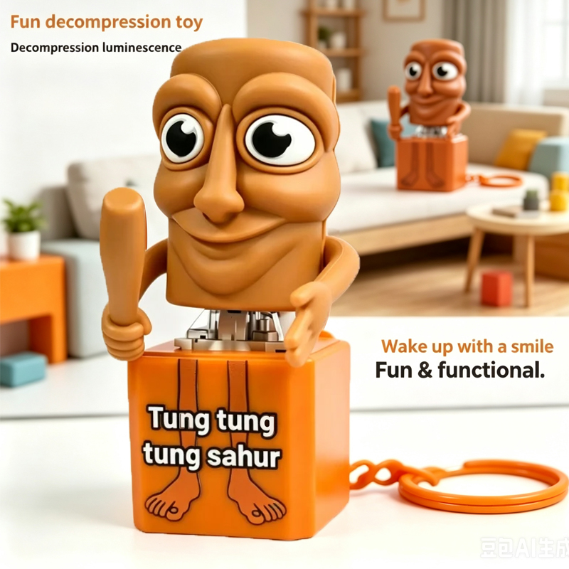 Kids Toys Latest - Novo Chaveiro Tung Tung Tung Sahur,
