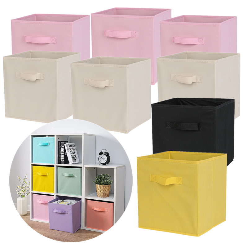 Kids Toys Drawers - Caixa de Armazenamento Dobrável em Tecido