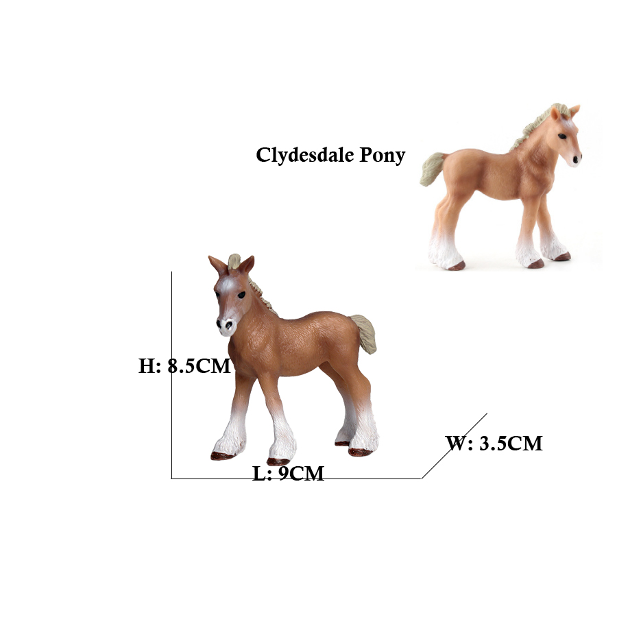 Figurinhas de cavalo plástico  - Kids Toys Horse avaliação e preço