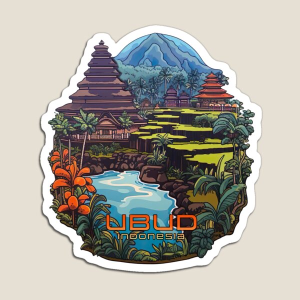 Ubud bali indonésia ímã crianç - Kids Toys Indonesia avaliação e preço