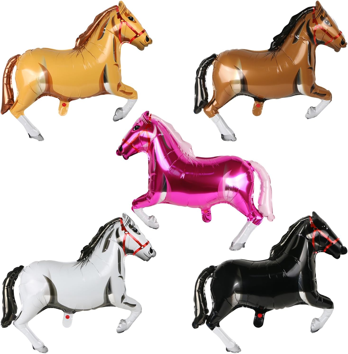 Balão Metalizado de Cavalo par - Kids Toys Horse avaliação e preço