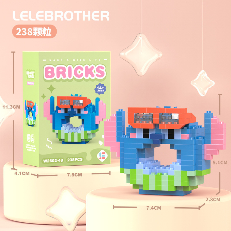 Novo bloco de construção de im - Kids Toys Cartoon Images avaliação e preço