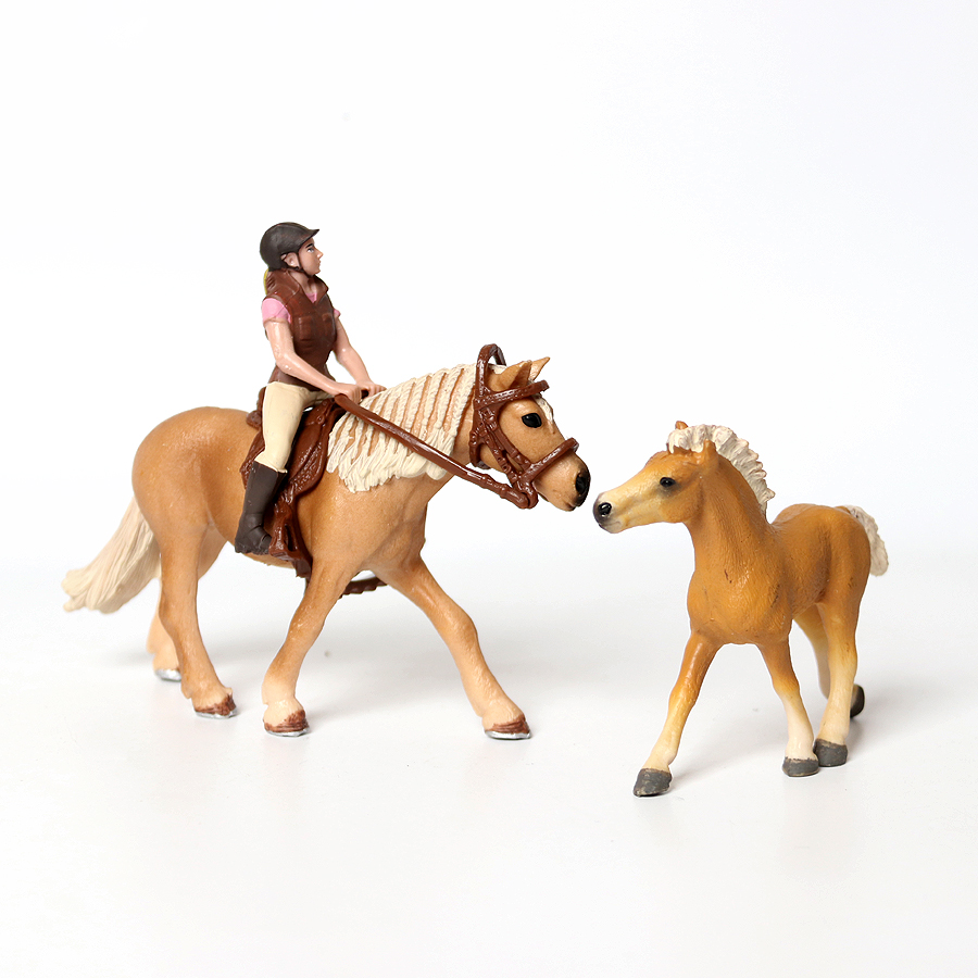 Realista Trakehner Knabstruppe - Kids Toys Horse avaliação e preço