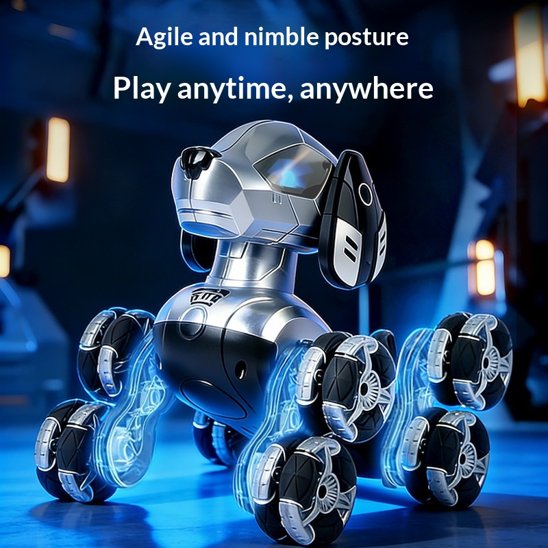 Novo Robô Cão RC de Acrobacias - Kids Toys Dog avaliação e preço