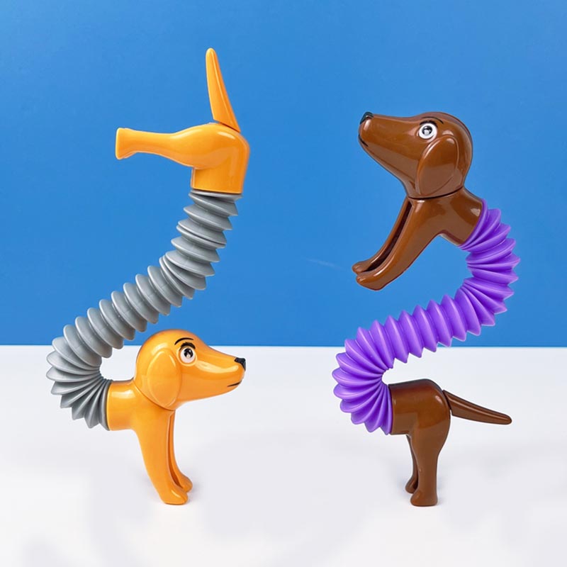 Novidade primavera cão pop tub - Kids Toys Dog avaliação e preço