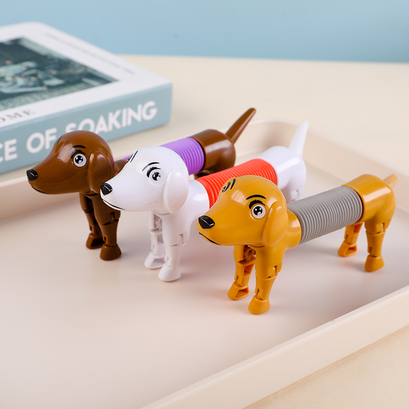 Novidade primavera cão pop tub - Kids Toys Dog avaliação e preço