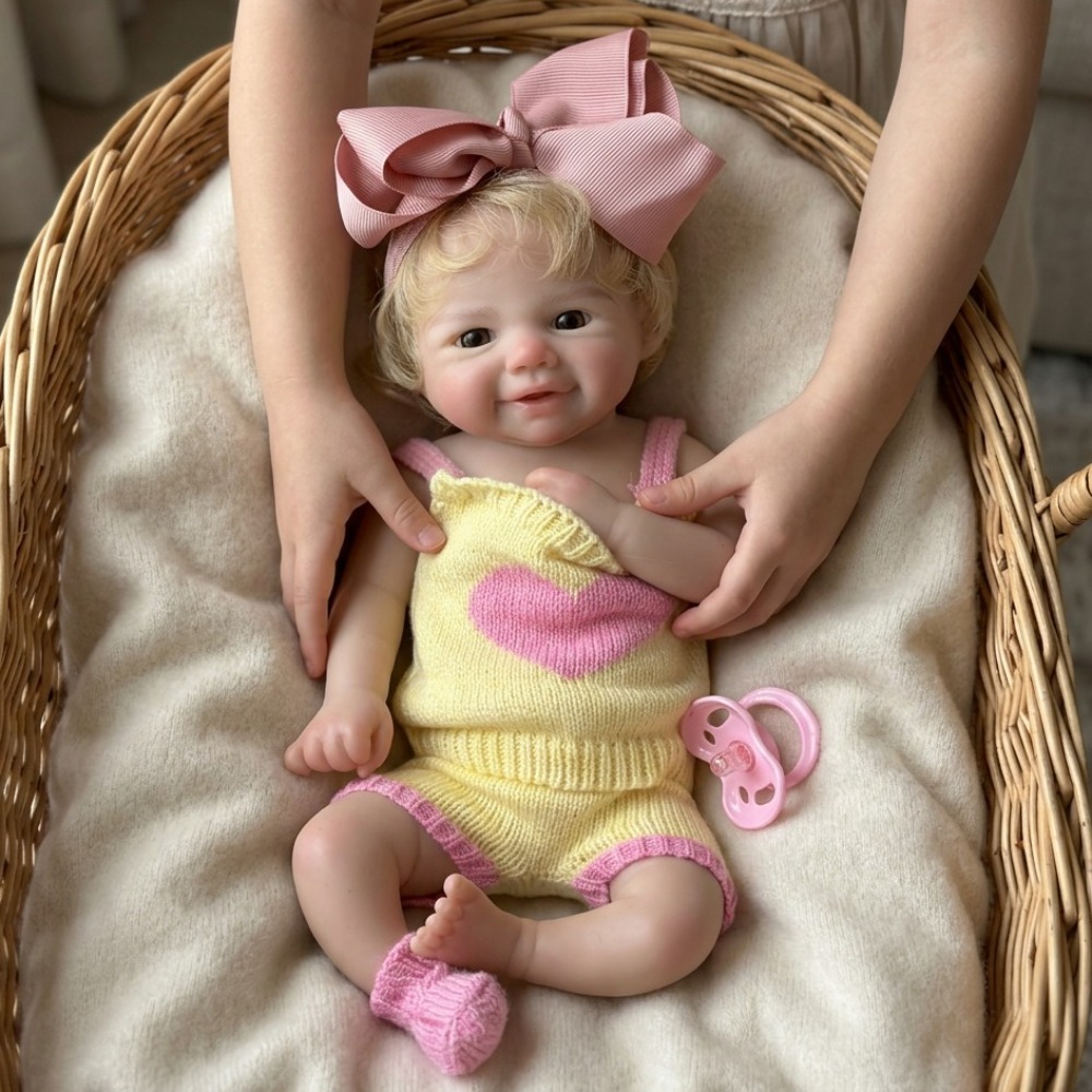 Boneca Reborn de Silicone Vivi - Kids Toys New Born avaliação e preço