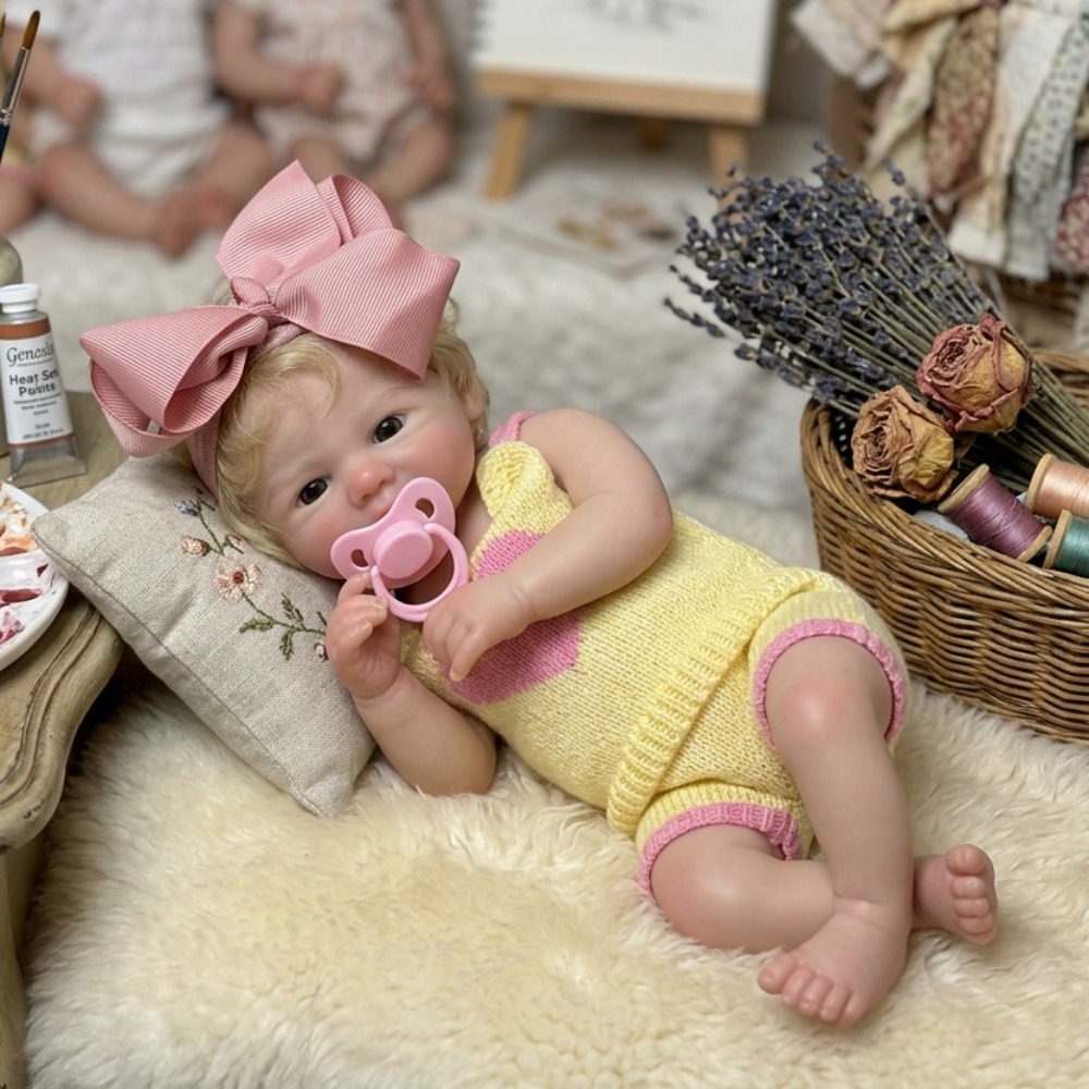 Boneca Reborn de Silicone Vivi - Kids Toys New Born avaliação e preço