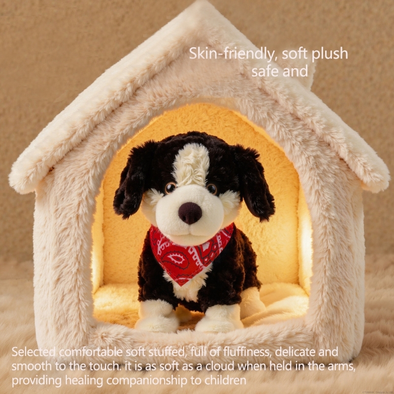 Cão brinquedo seguro macio do  - Kids Toys Dog avaliação e preço