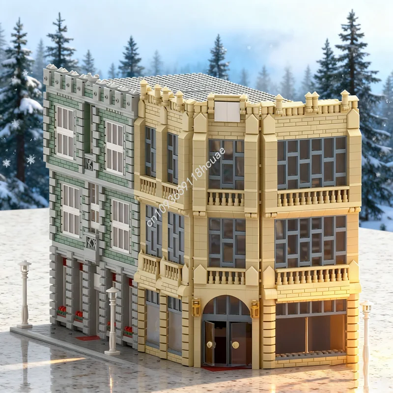 5046 peças MOC Modelo de Expos - Kids Toys Exhibition avaliação e preço