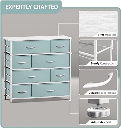 Cômoda com 8 Gavetas - Móvel d - Kids Toys Drawers avaliação e preço