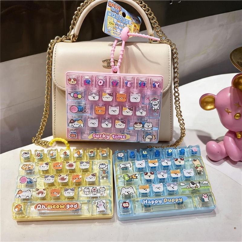 26 Chaveiros de Teclado Transp - Kids Toys Dog avaliação e preço