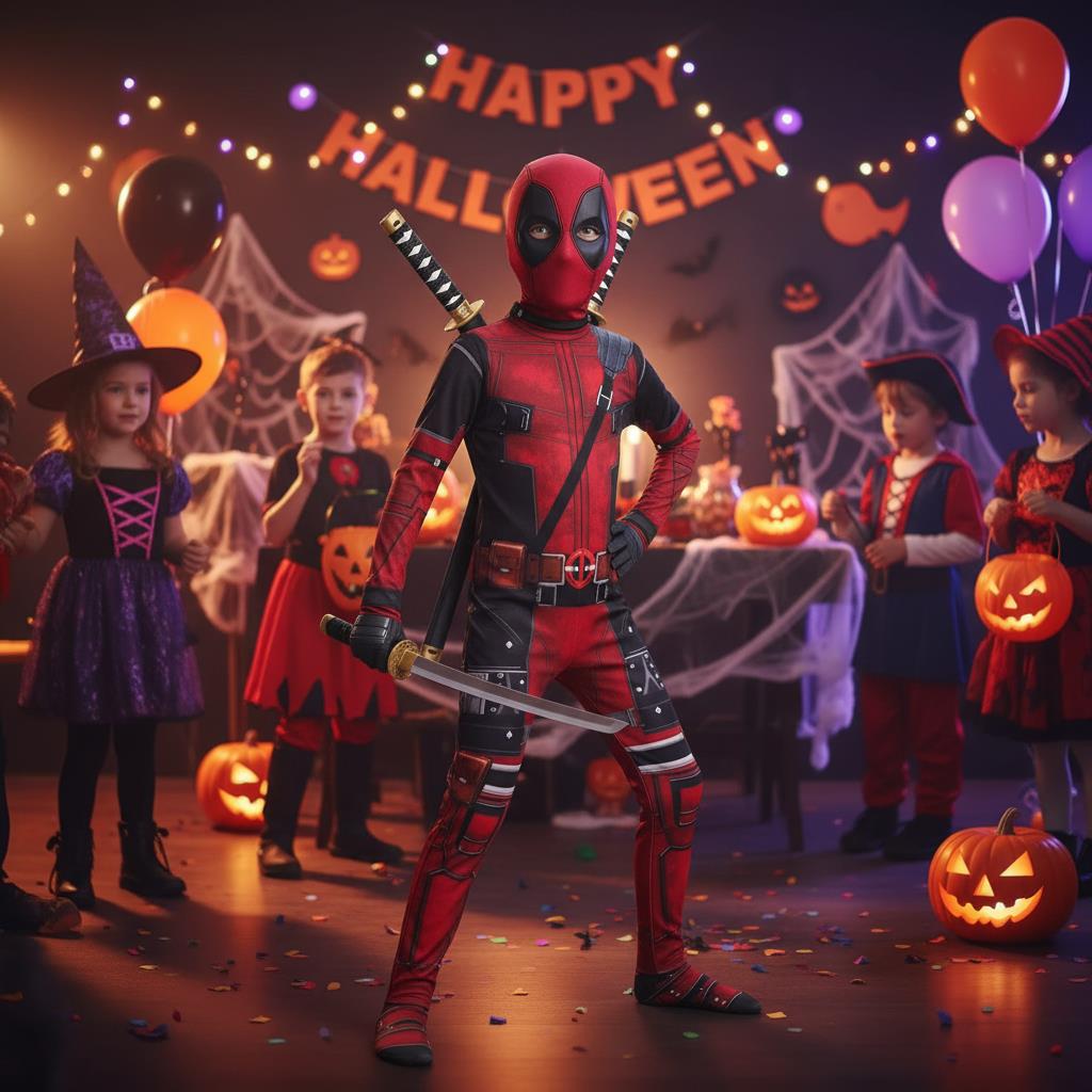Fantasia de Deadpool para Cria - Kids Toys Set avaliação e preço