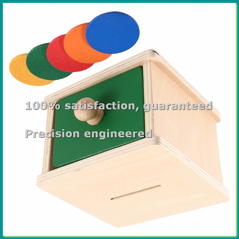 Caixa de Moedas de Madeira par - Kids Toys Drawers avaliação e preço