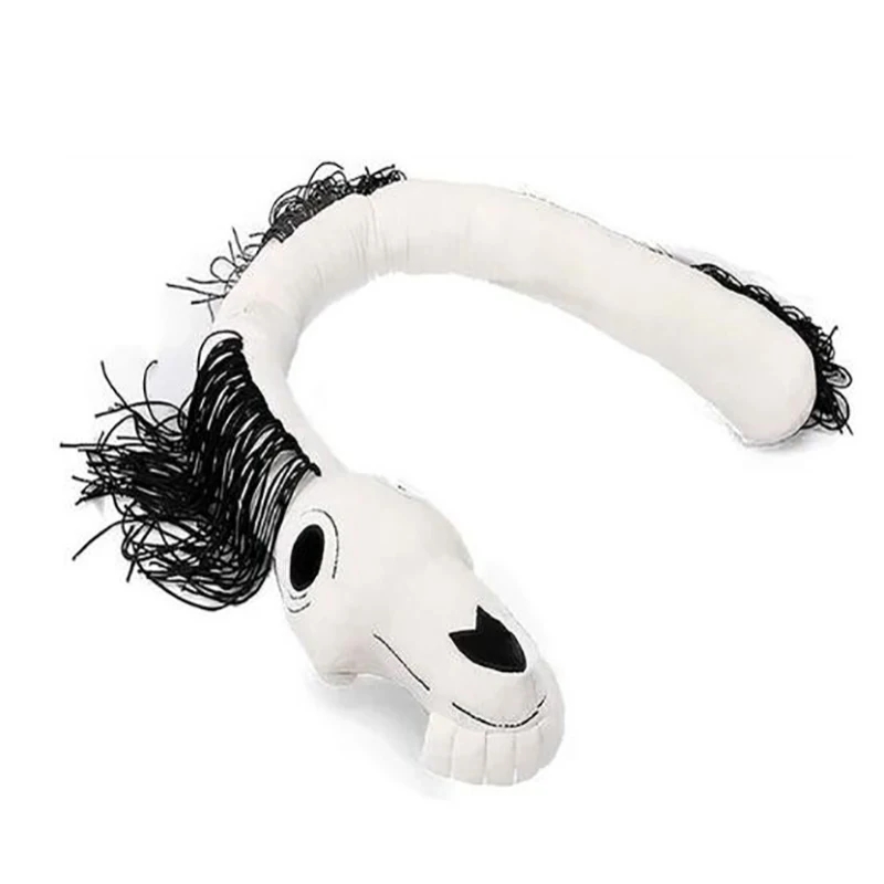 120cm sirene cabeça longo cava - Kids Toys Horse avaliação e preço