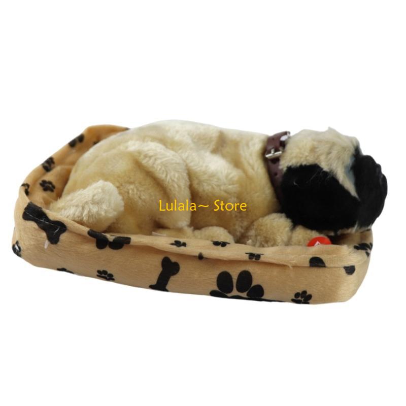 Y4qa cão realista dormindo orn - Kids Toys Dog avaliação e preço