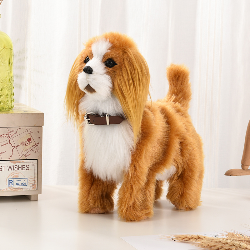 Brinquedos eletrônicos de pelú - Kids Toys Dog avaliação e preço