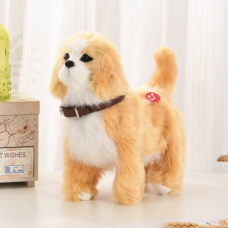 Brinquedos eletrônicos de pelú - Kids Toys Dog avaliação e preço