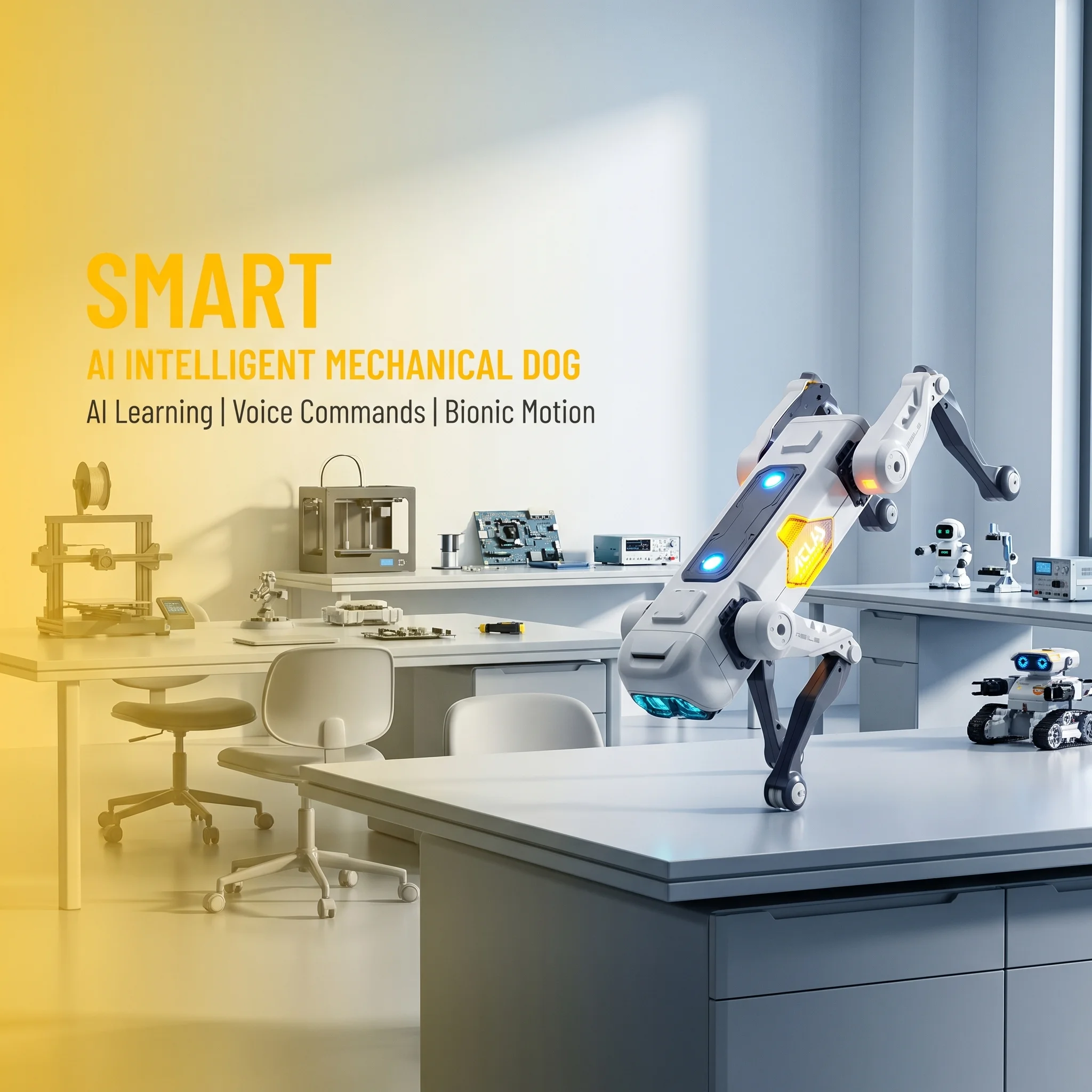 Cão Robô Inteligente com IA, C - Kids Toys Dog avaliação e preço
