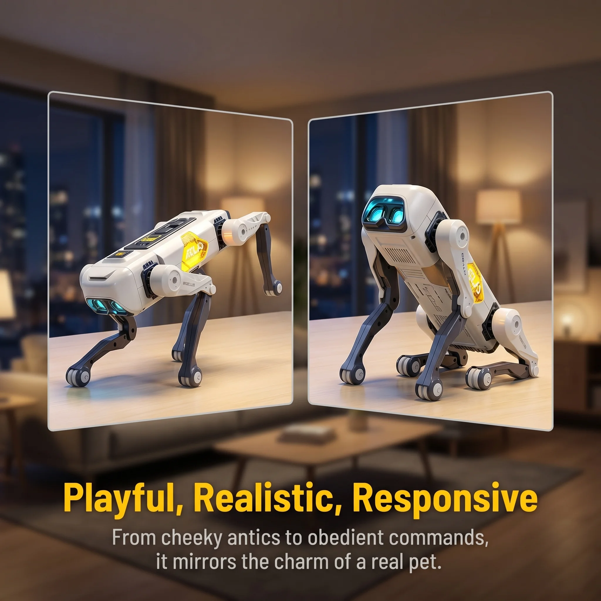 Cão Robô Inteligente com IA, C - Kids Toys Dog avaliação e preço