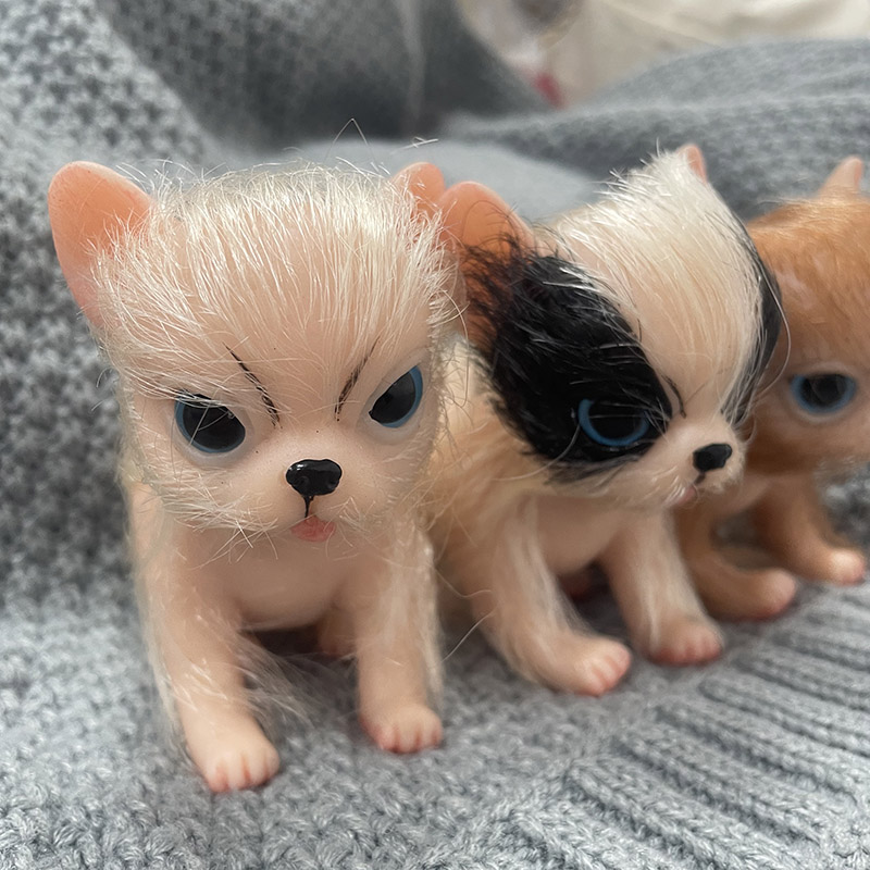 Bonecos de Silicone de 5 Poleg - Kids Toys Dog avaliação e preço