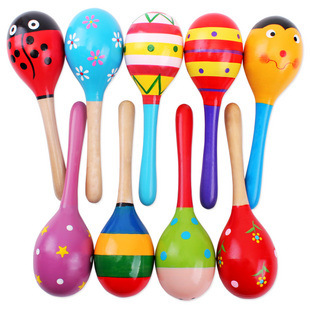 Chocalhos pequenos de madeira  - Kids Toys New Born avaliação e preço
